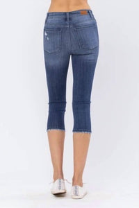 Judy Blue - Perfect Patch Capri Jeans
