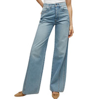 Veronica Beard - Women's Taylor Double-seam Wide-leg Jeans