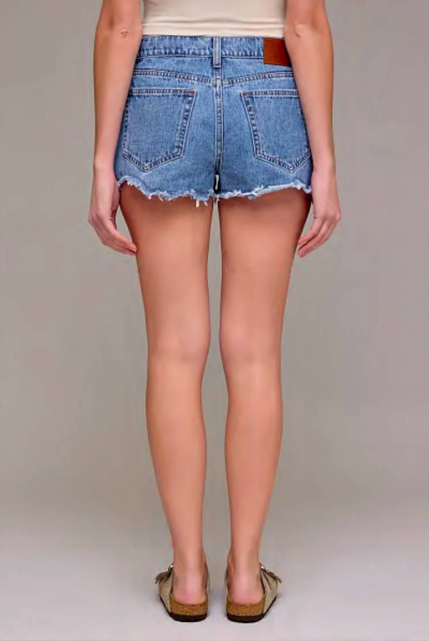 Hidden - Kayla Relaxed High Rise Jean Shorts