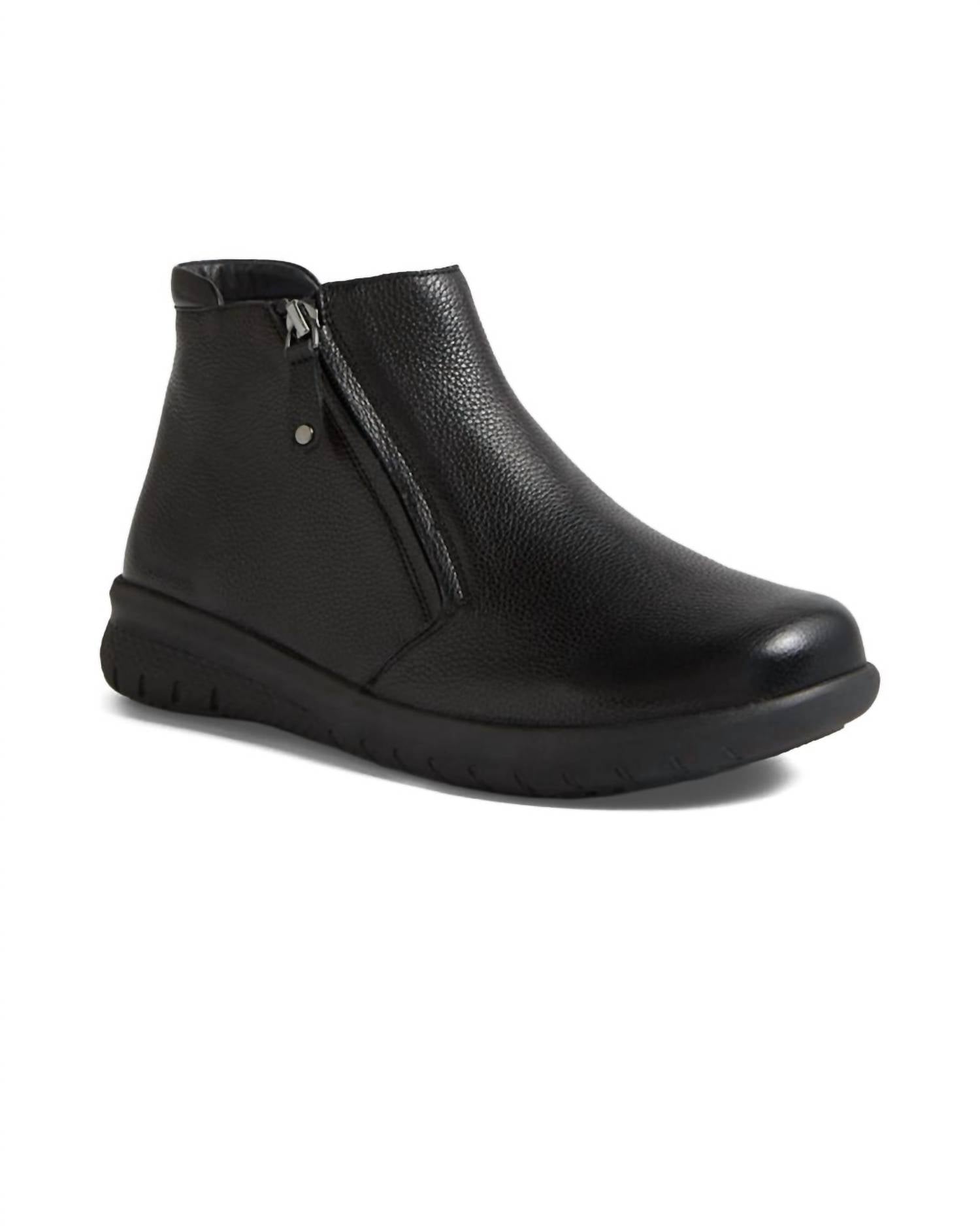 Ziera - Women's Solange-xf Wedged Leather Boots