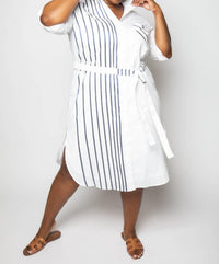 Finley - Long Alex Shirtdress Ribbon