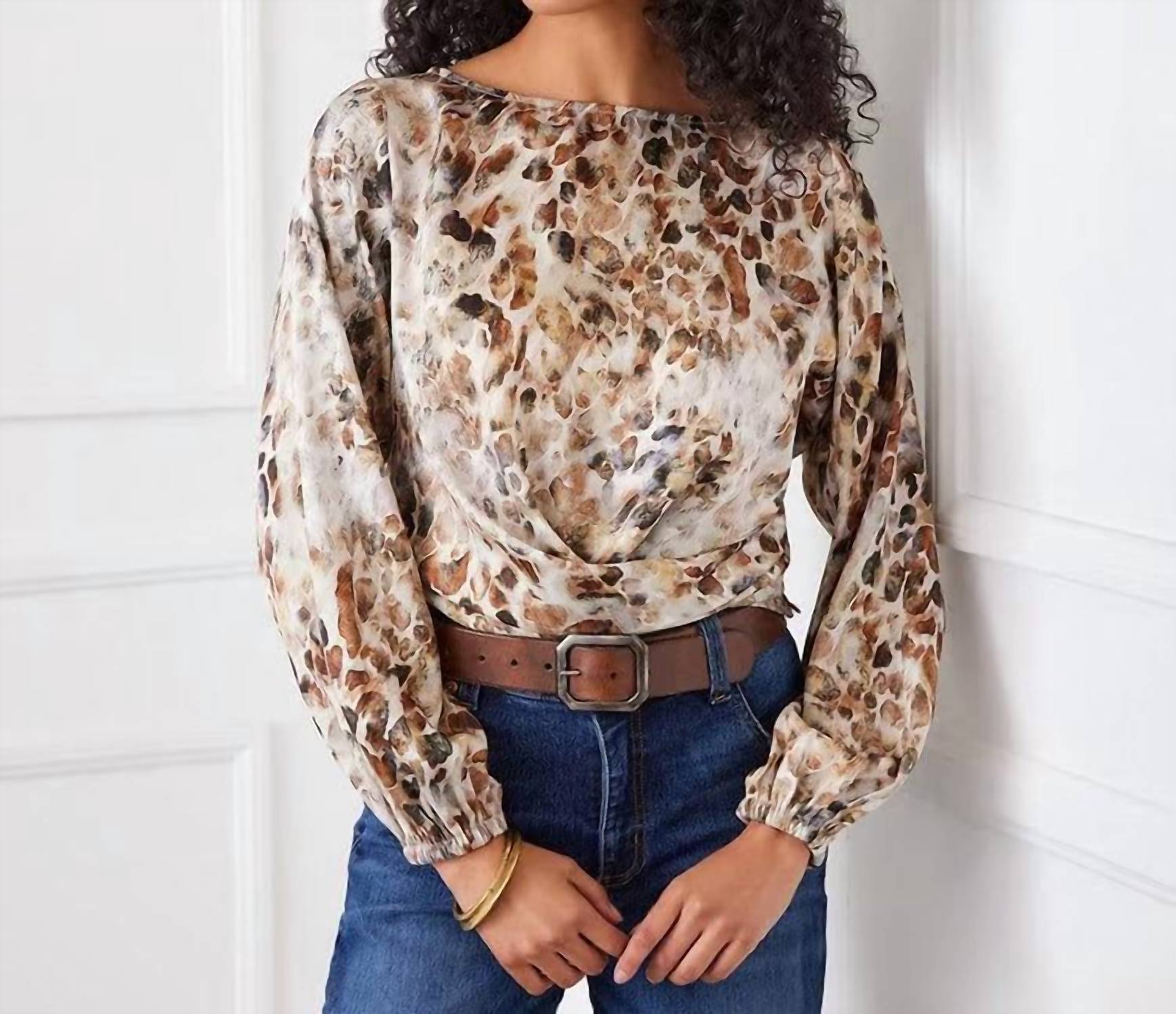 Karen Kane - Boatneck Drape Top