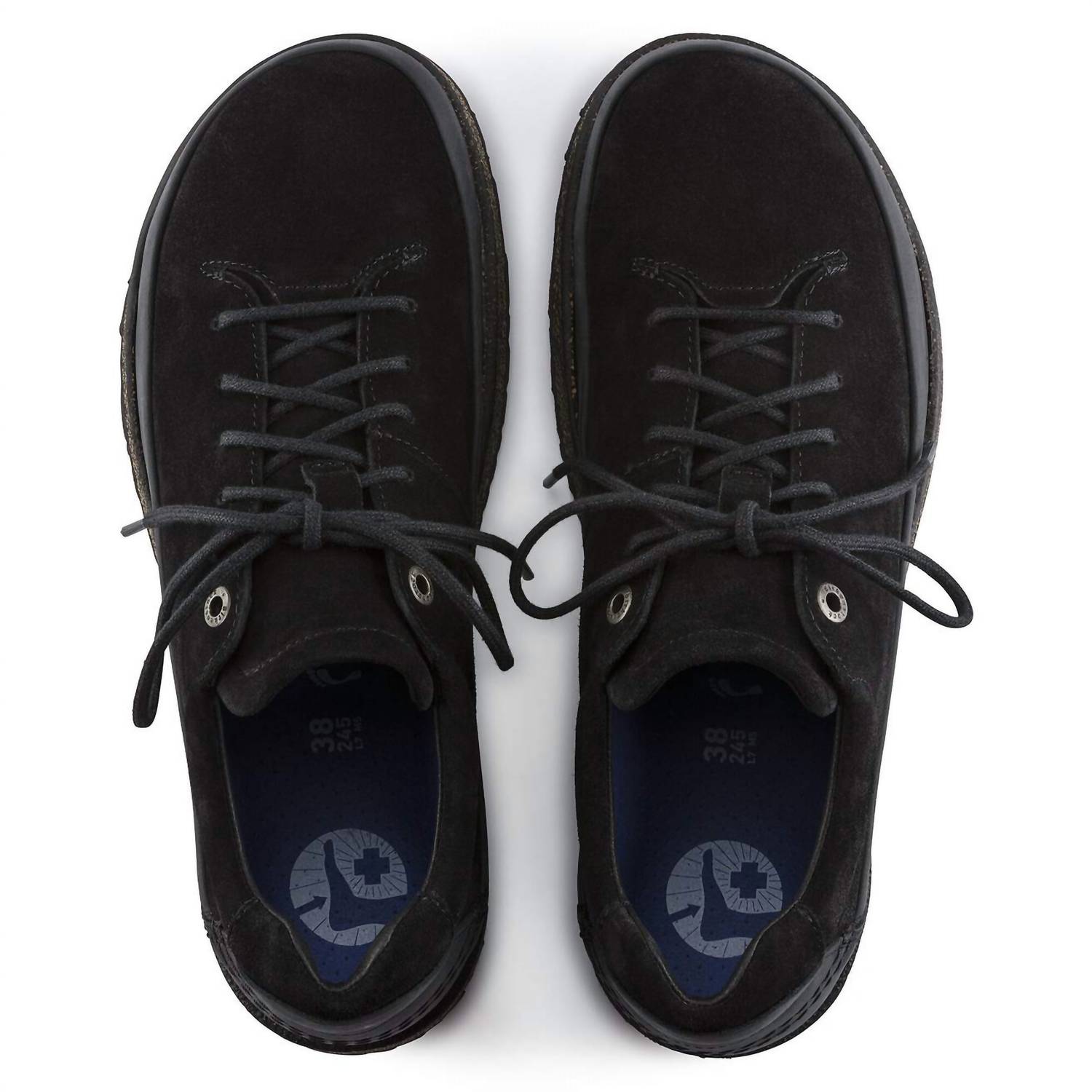 Birkenstock - Men's Honnef Low Suede Leather Lace Up Shoes