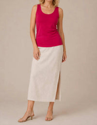 Isle By Melis Kozan - Vogue Scoop Neck Sport Tank Top