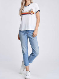 Phil Love - The Rodeo Stripe Ringer Tee