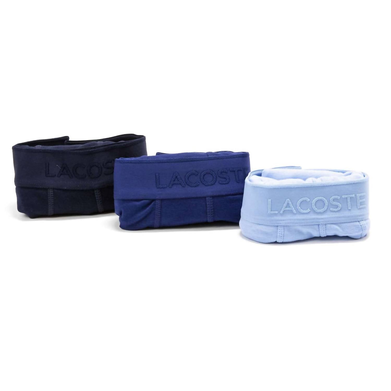Lacoste - Men's Essentials Classic 3-pack Cotton Trunks