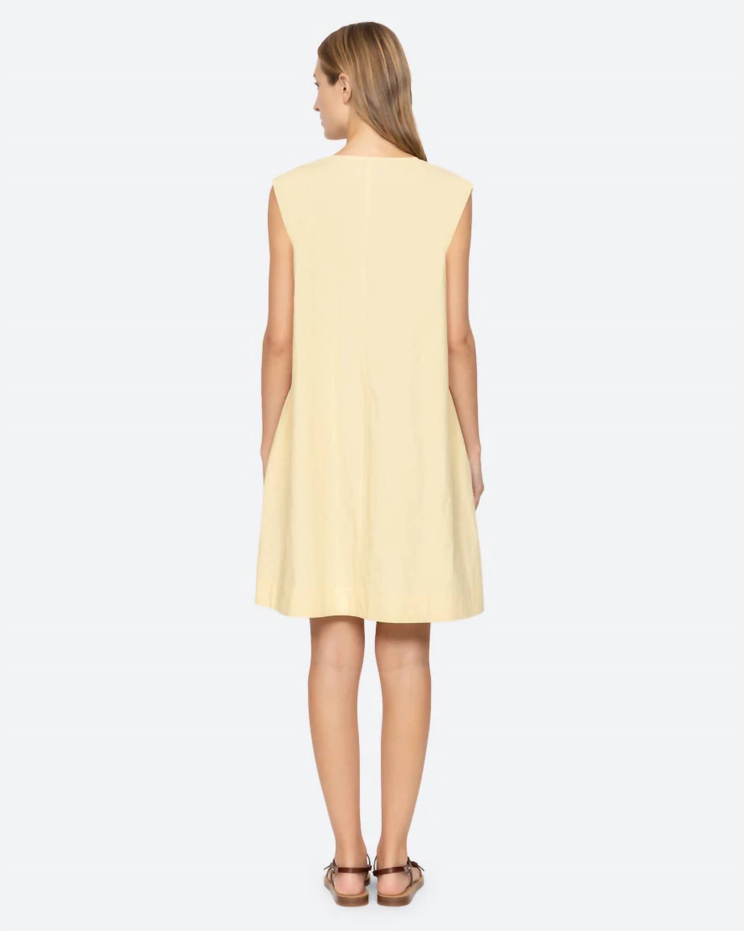 Sea - Emmet Poplin Bubble Tank Dress