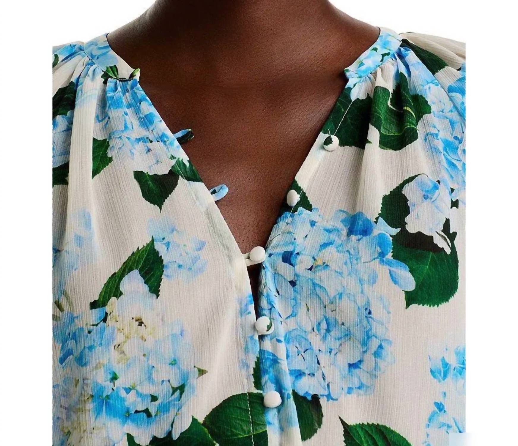 L'Agence - Teagan Dolman Sleeve Blouse