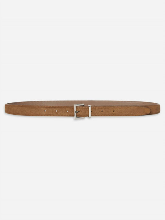 Frame - Women's Suede Square Buckle Belt