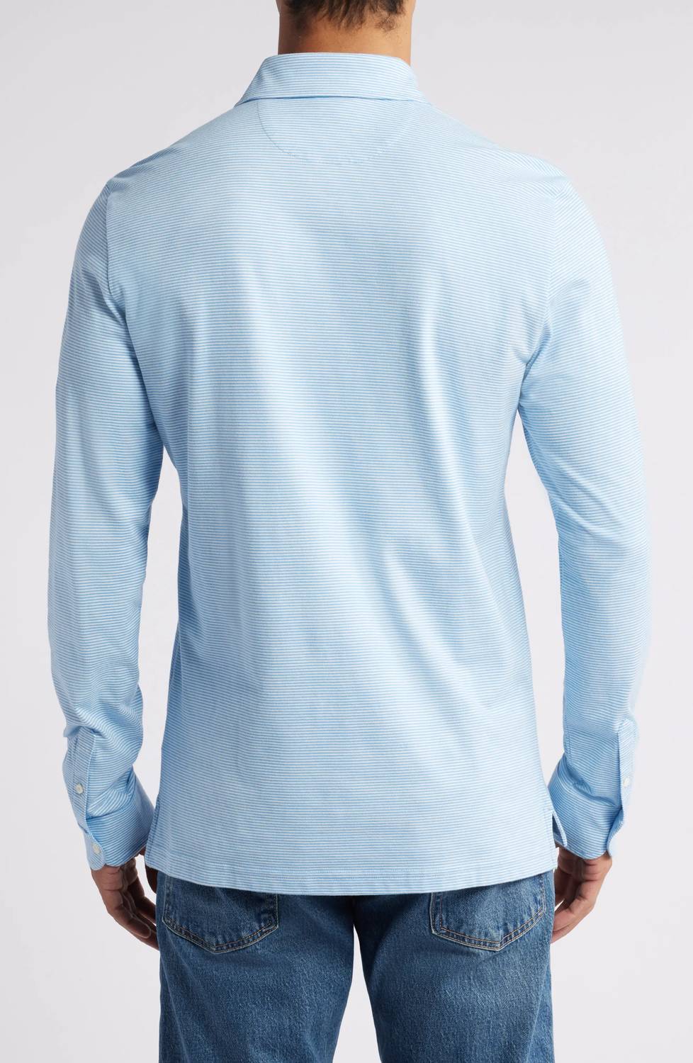 Faherty - Movement Long-sleeve Pique Polo
