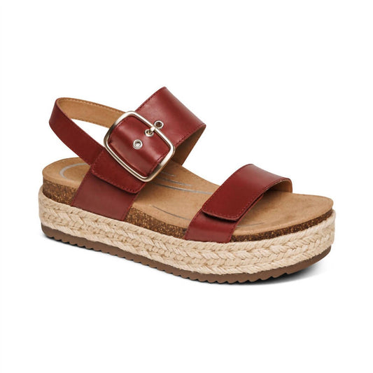 Aetrex - VANIA ARCH SUPPORT PLATFORM SANDAL