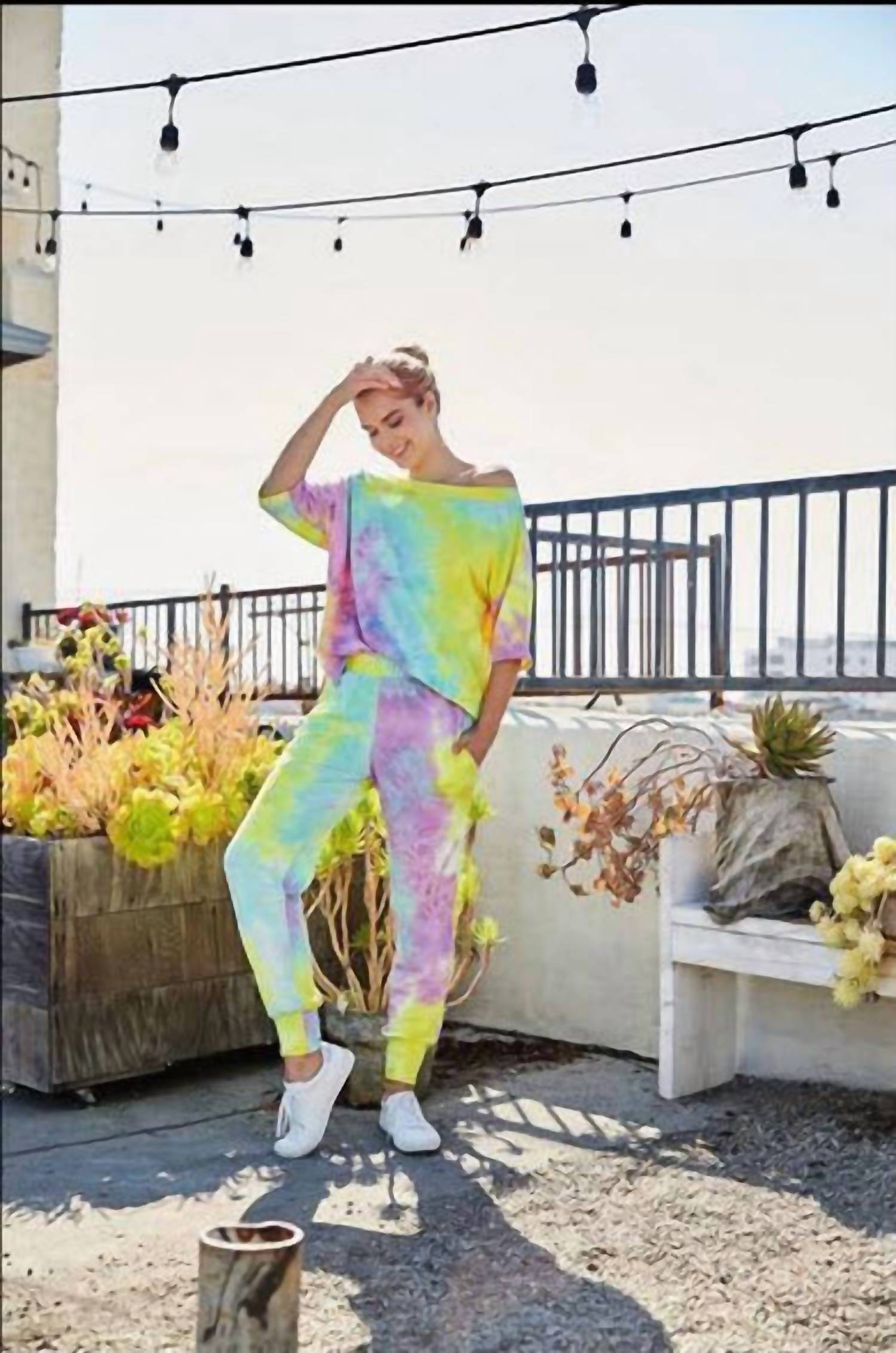 Ellis - Riki Tie Dye Jogger Set