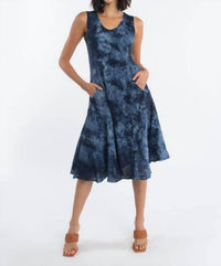 Luna Luz - Short Seersucker Dress