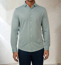 Stone Rose - Apex Estate Microstripe Shirt