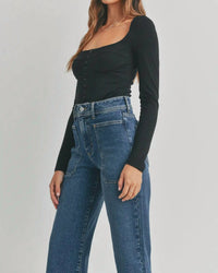 Just Black Denim - Utility Pocket Jean