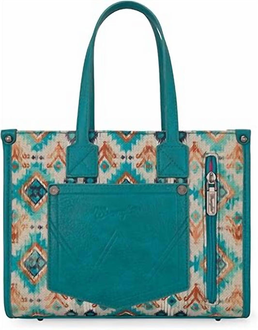 Wrangler - Aztec Crossbody Tote Bag