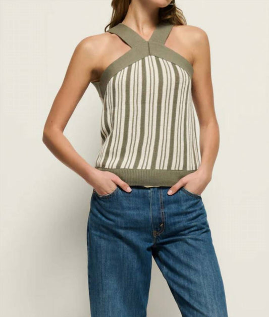 Nation Ltd - Indy Halter Sweater Top