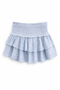 Katie J Nyc - Girl's Bianca Printed Tiered Ruffle Skirt