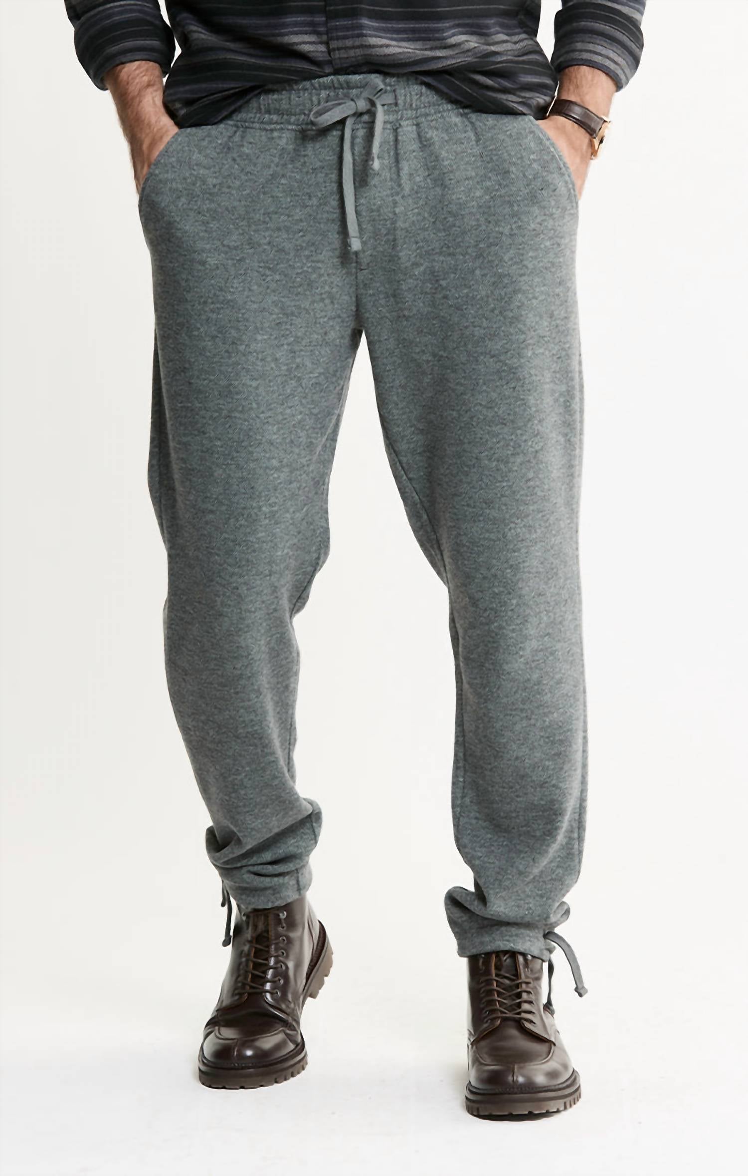 Jachs New York - Wool Blend Knit Jogger Pants