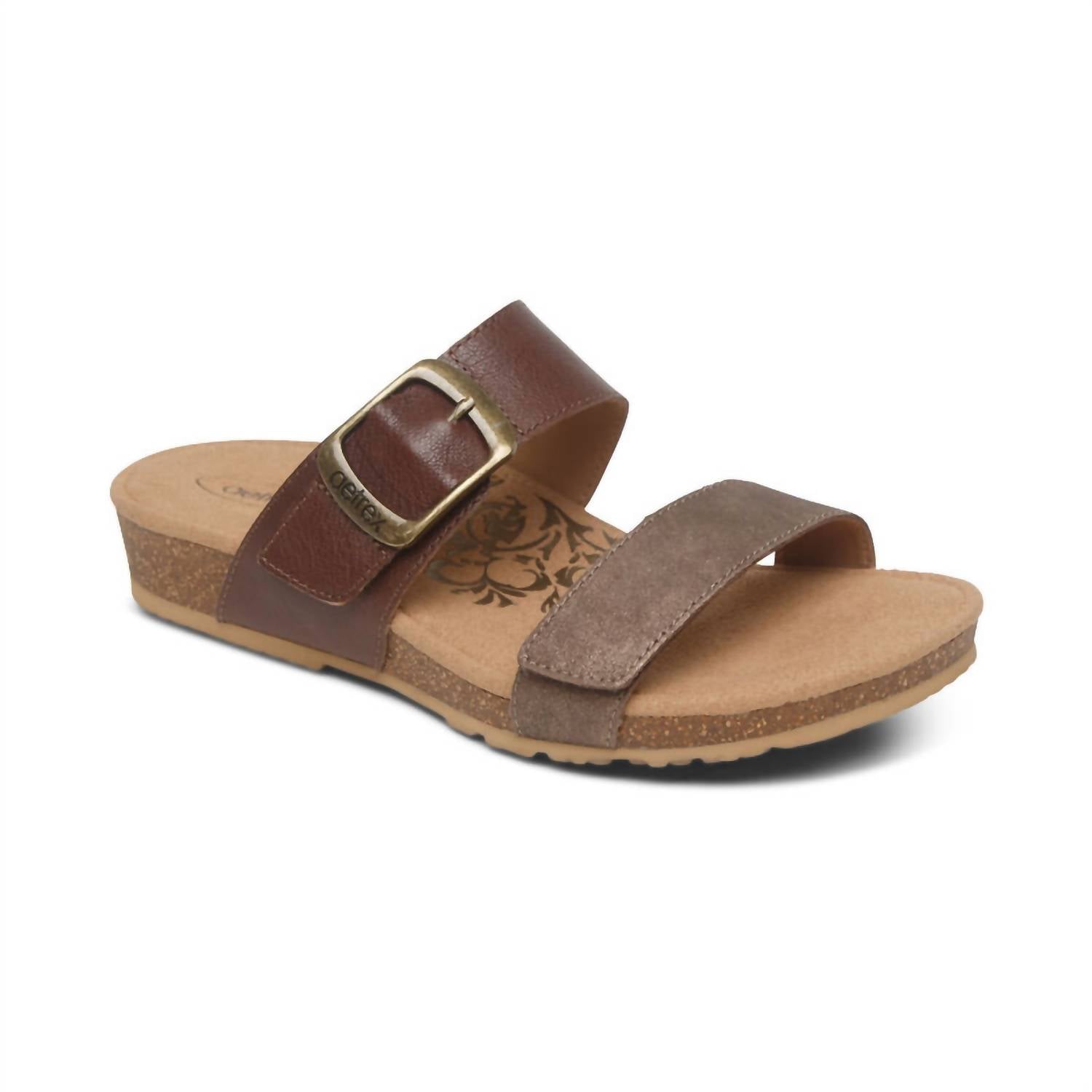 Aetrex - WOMEN'S DAISY ADJUSTABLE SLIDE SANDAL