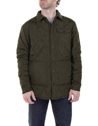Schott N.Y.C. - Down-filled Quilted Shirt Jacket