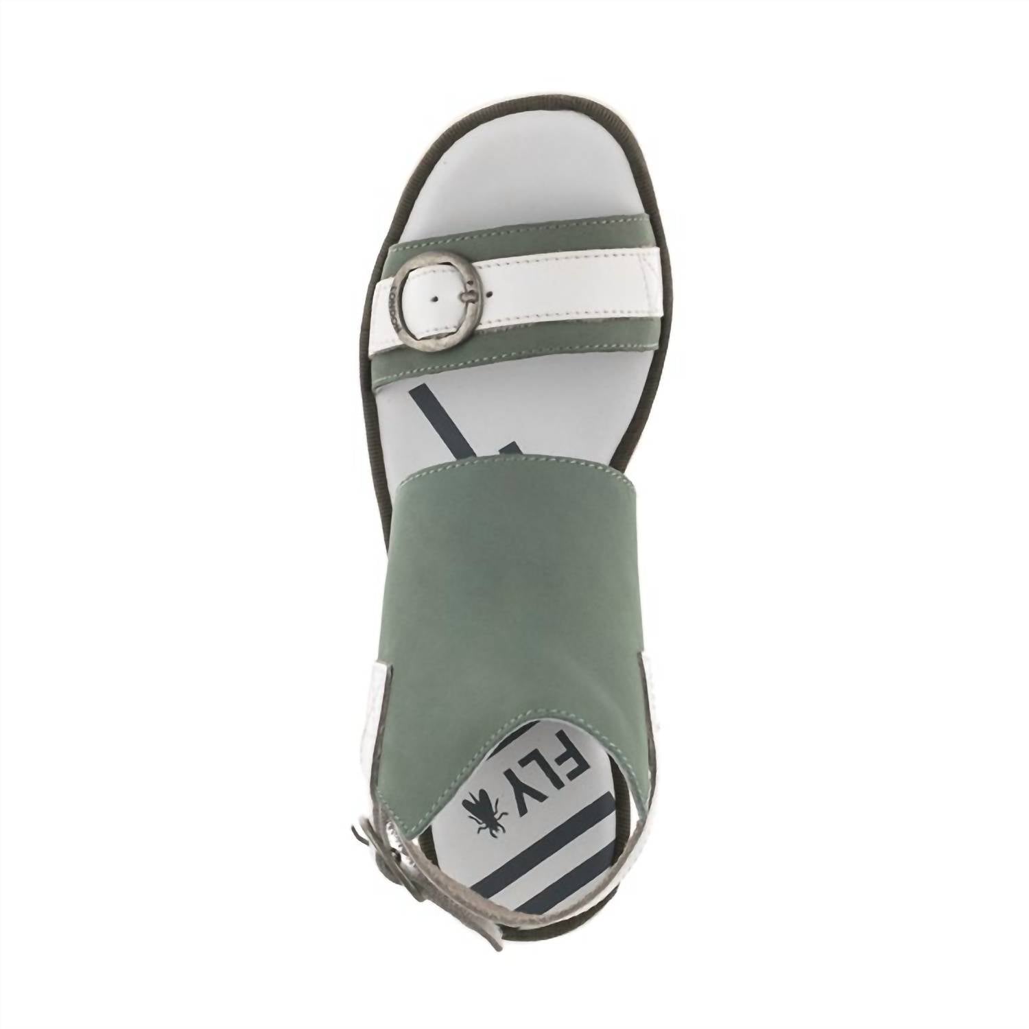 FLY LONDON Women's Jeno Sandal in jade - women's sandal - view 6