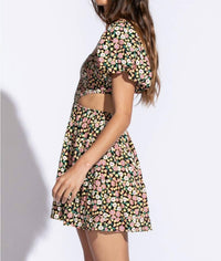 Sky To Moon - Smock Top Floral Dress