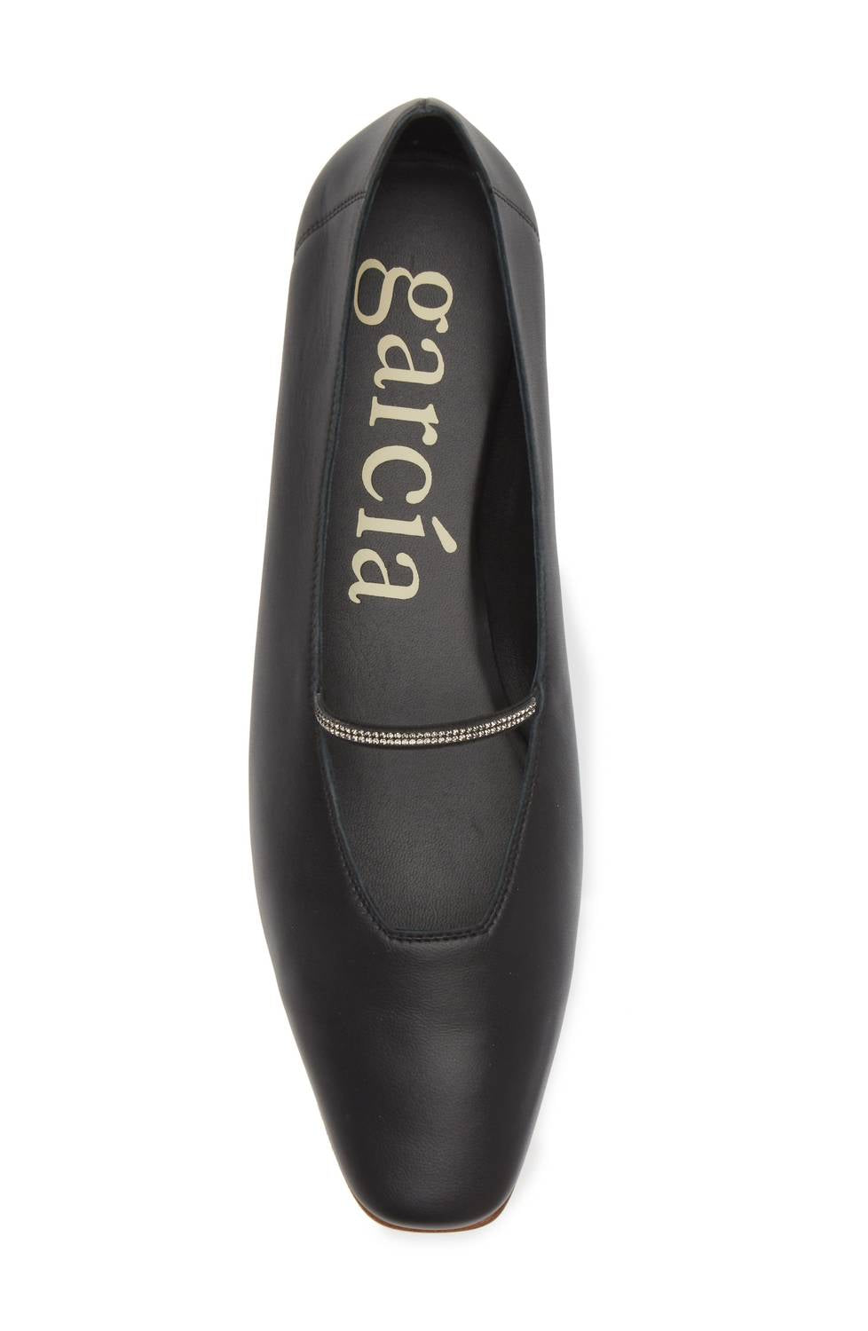 Pedro Garcia - Women's Tila Crystal Strap Leather Ballerina Flat