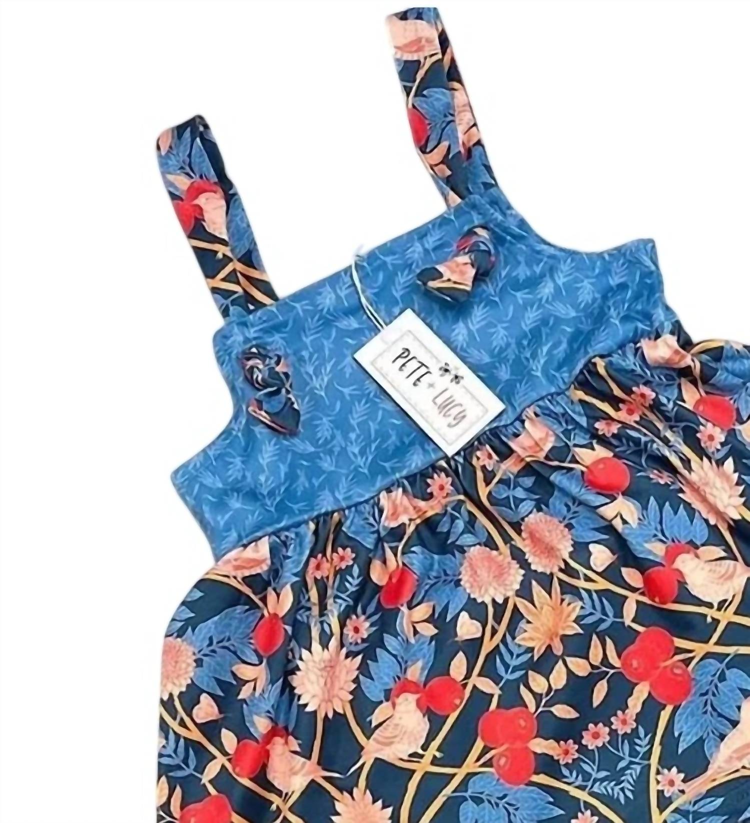 Pete + Lucy - Girls Bird Capri Set