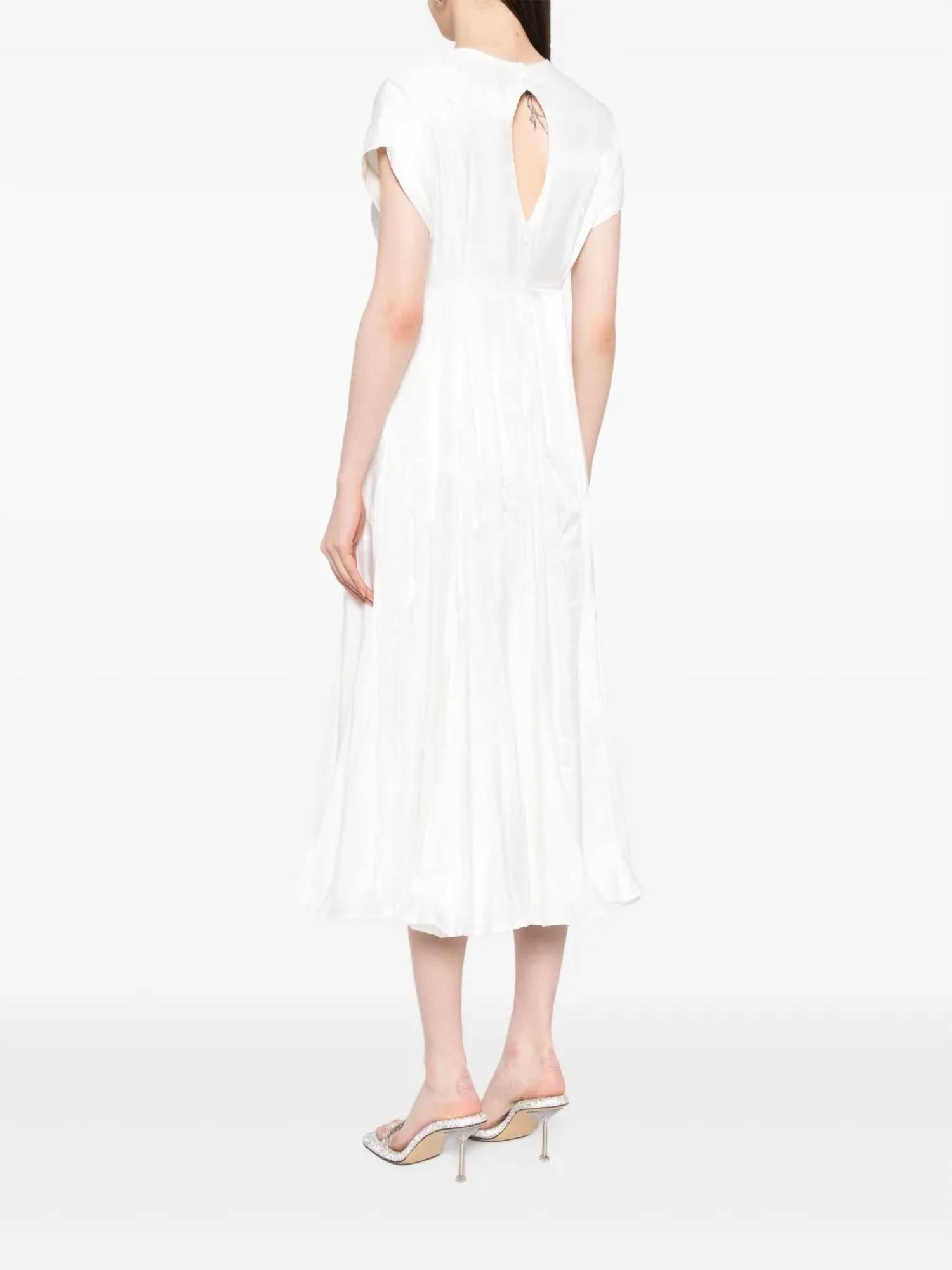 Baruni - Aimee Satin Midi Dress