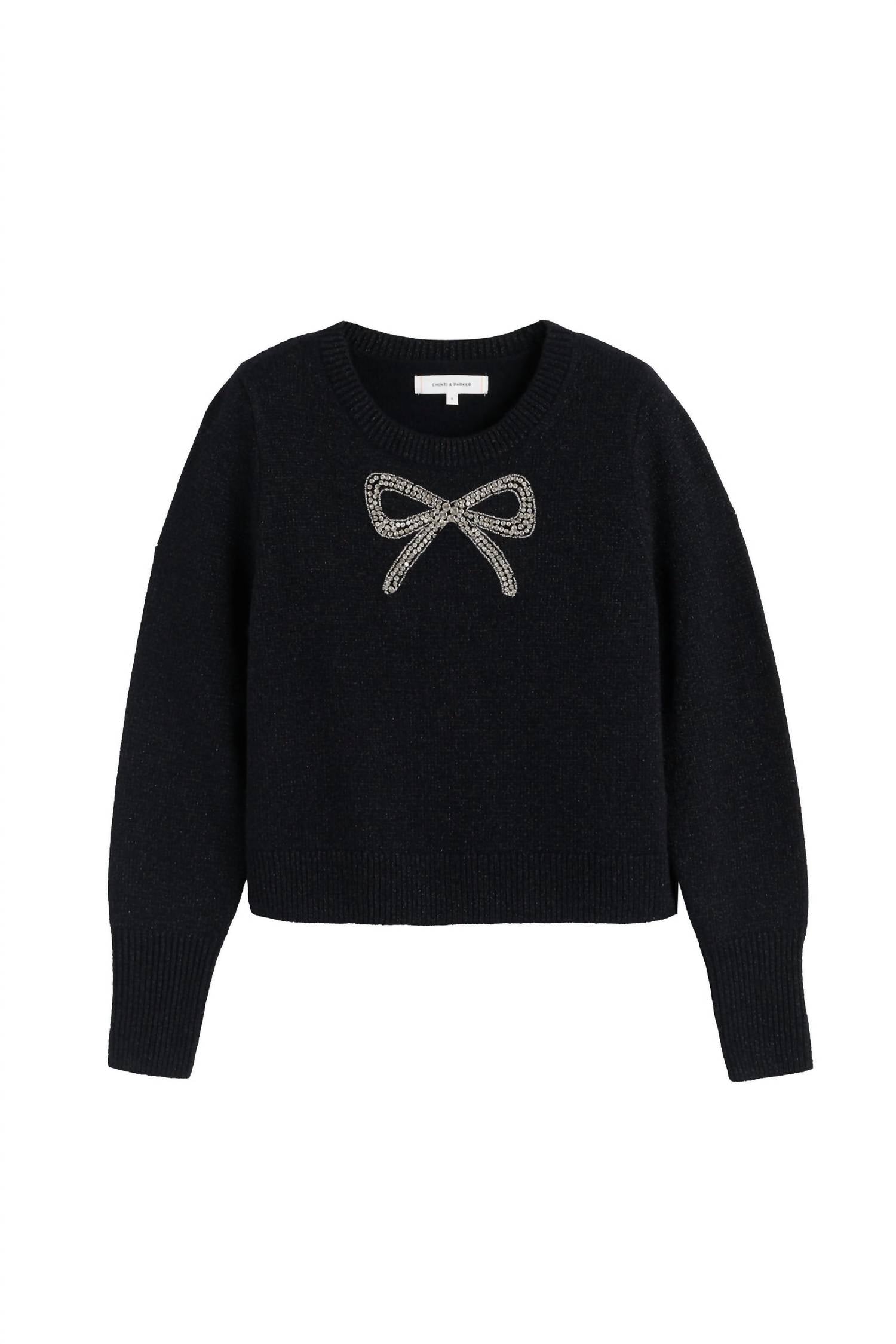 Chinti & Parker - Embellished Bow Sweater