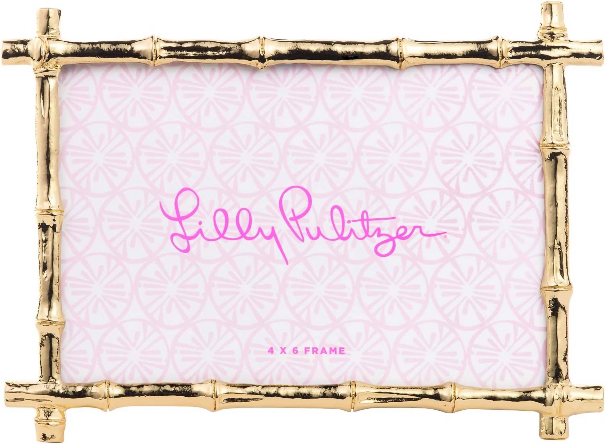 Lilly Pulitzer - Bamboo Picture Frame - 4" X 6"