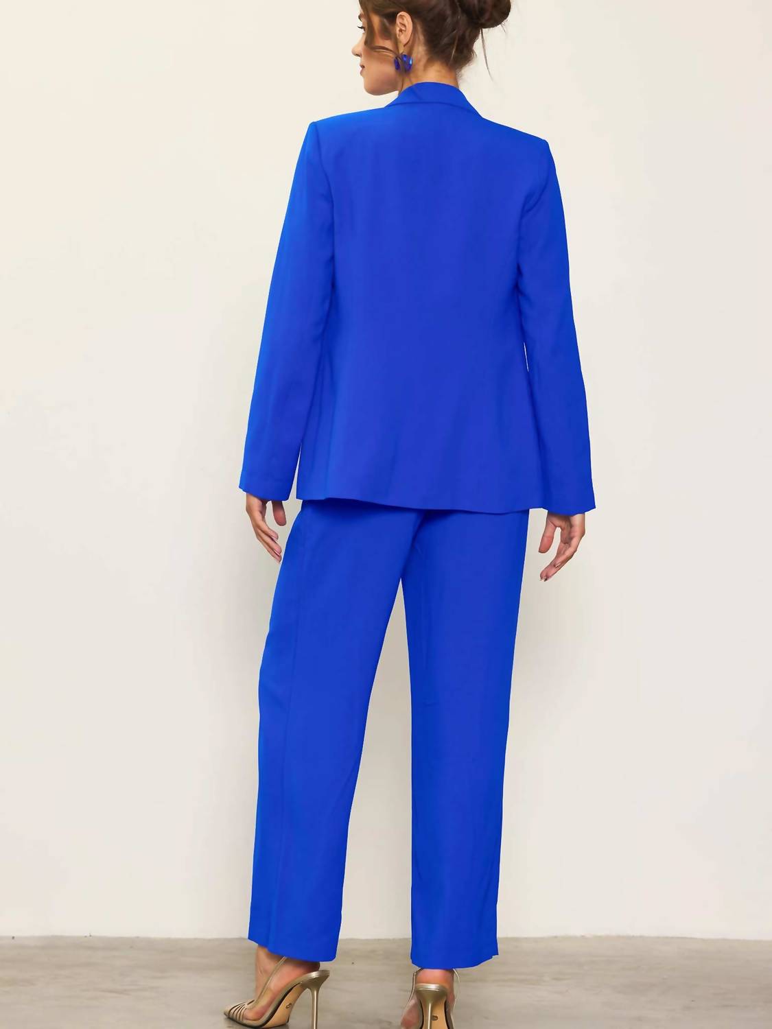 Skies Are Blue - Classic Tailored Blazer