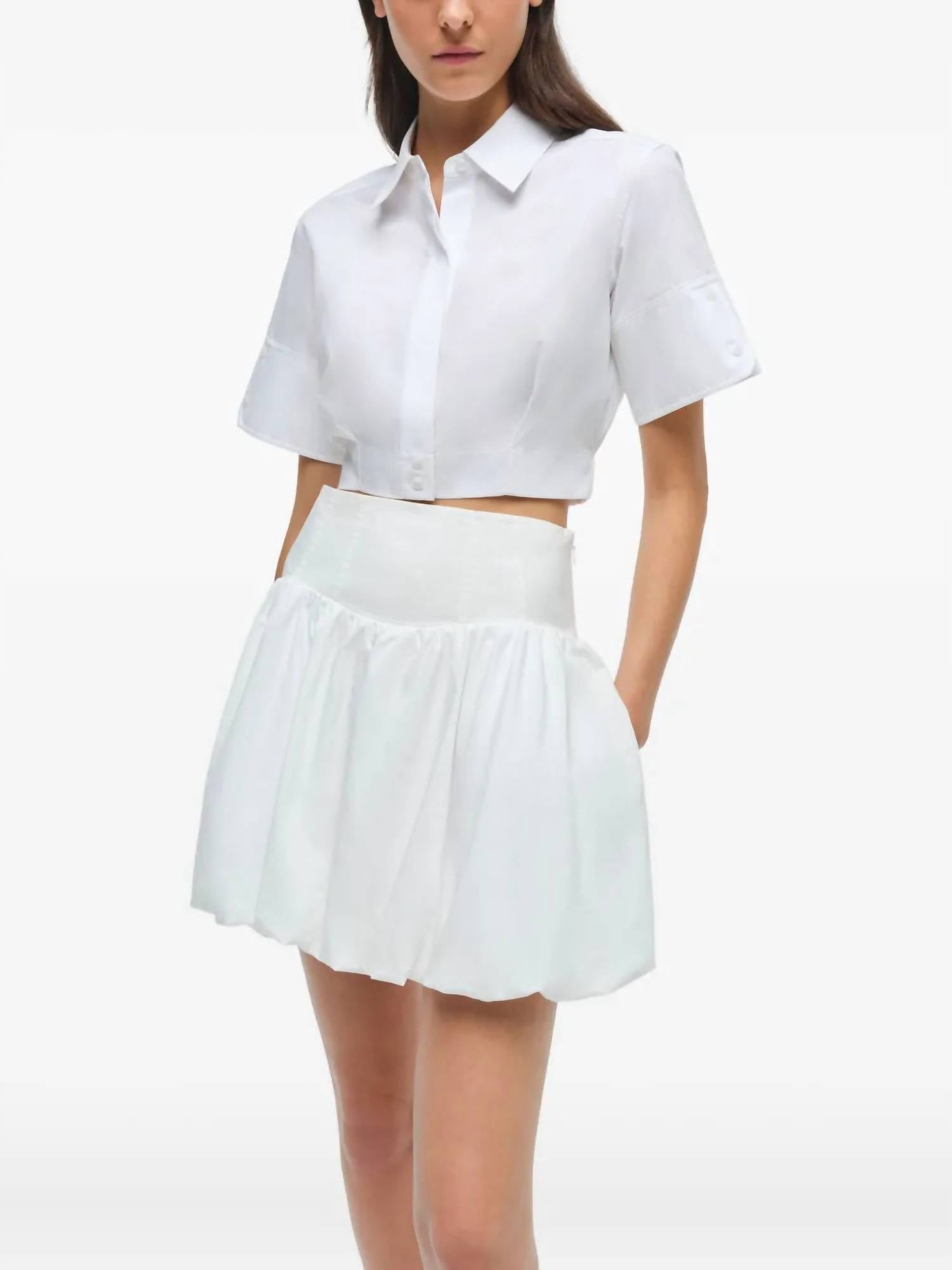 Simkhai - Pippa Cotton Mini Skirt