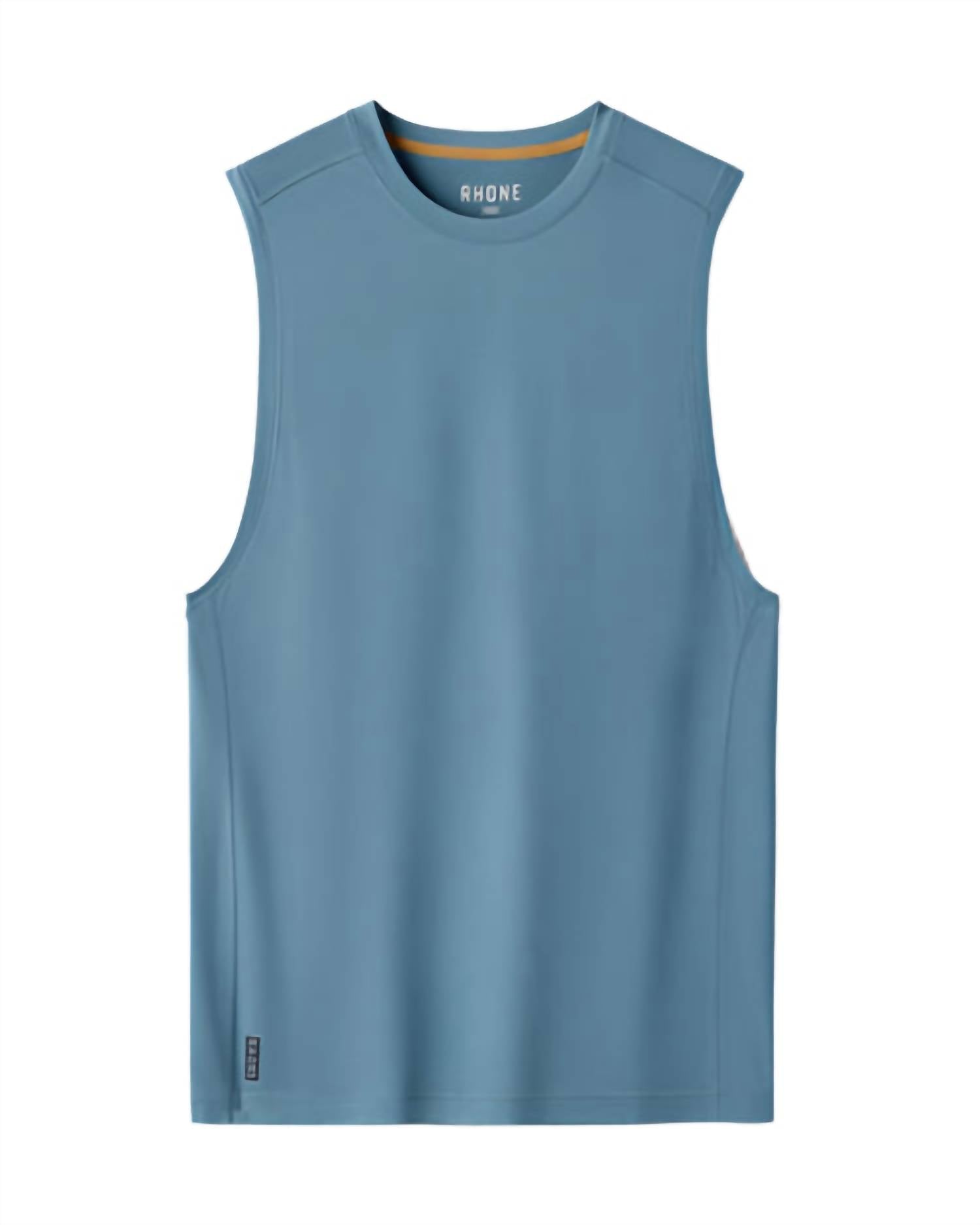 RHONE Invictus Training Tank Top in blue stone - men's tank top - view 4