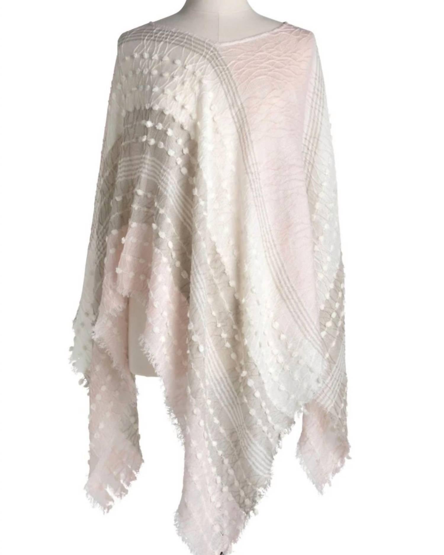 Demdaco - Women's Textured Poncho