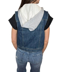 Risen - Saffira Hooded Denim Vest