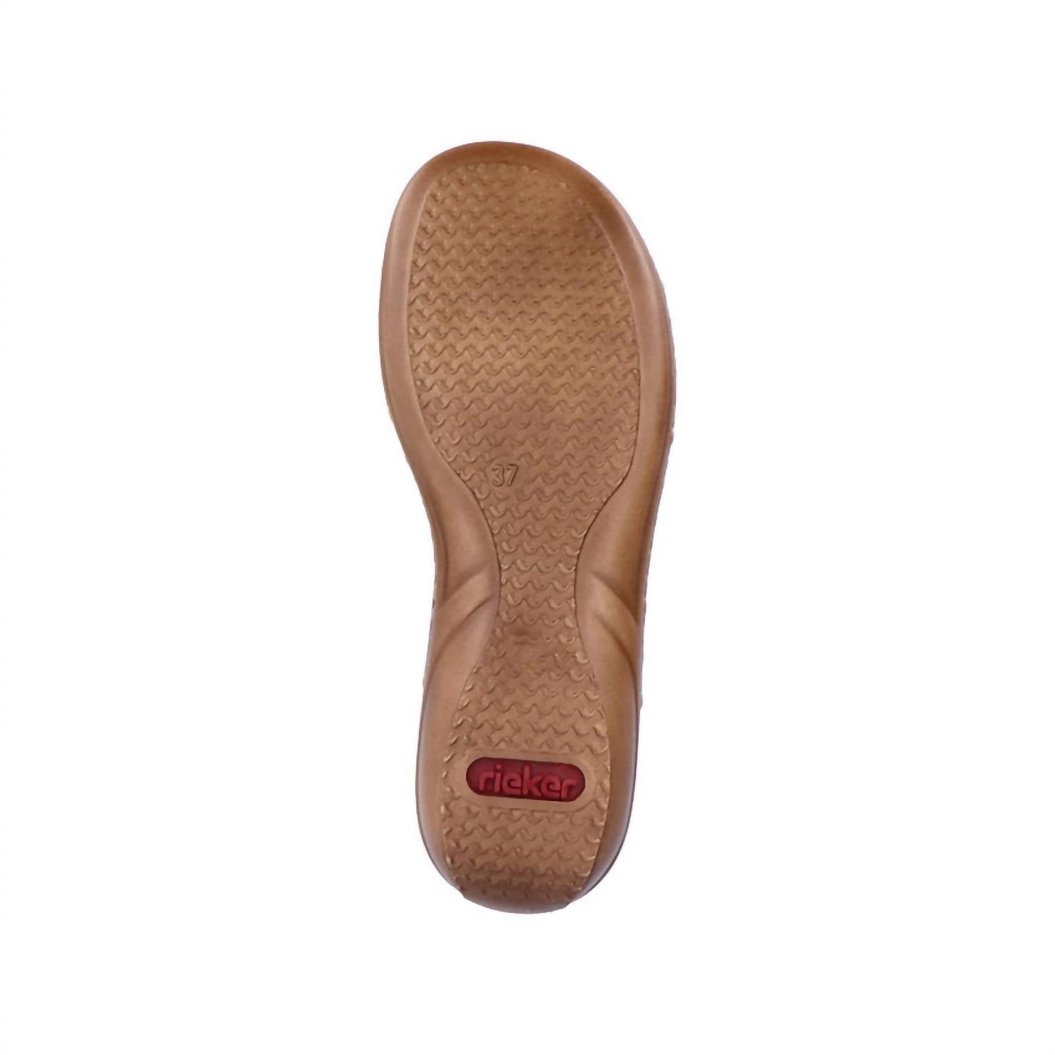 RIEKER Women's Regina 23 Sandal in beige - women's sandal - alternate view