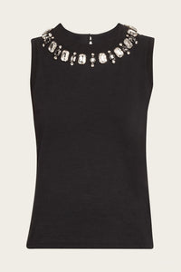 Cinq A Sept - Gem Neckline Blaine Tee