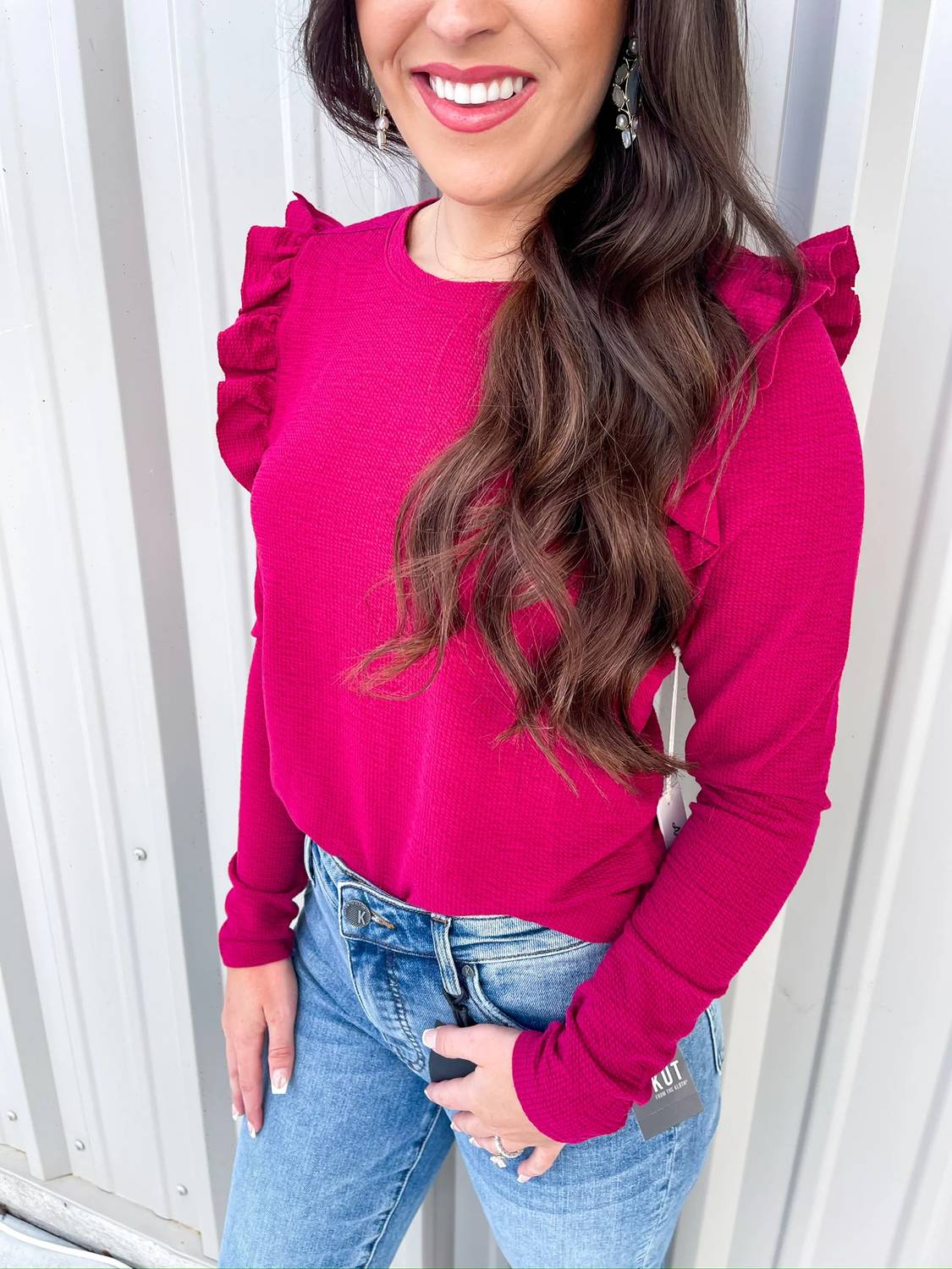 Another Love - Camden Ruffle Top