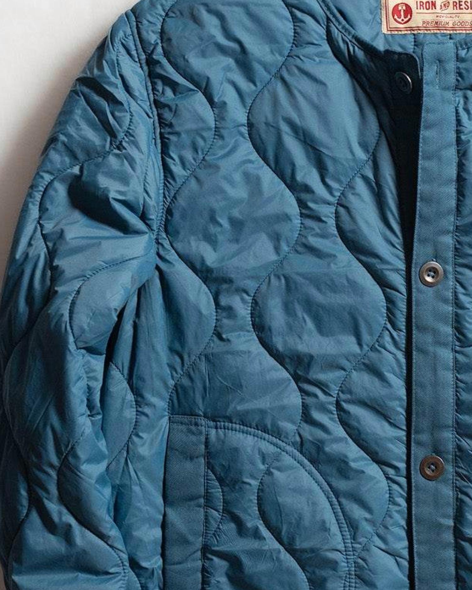 Iron & Resin Men's Hudson Jacket in blue steel - men's jacket - alternate view