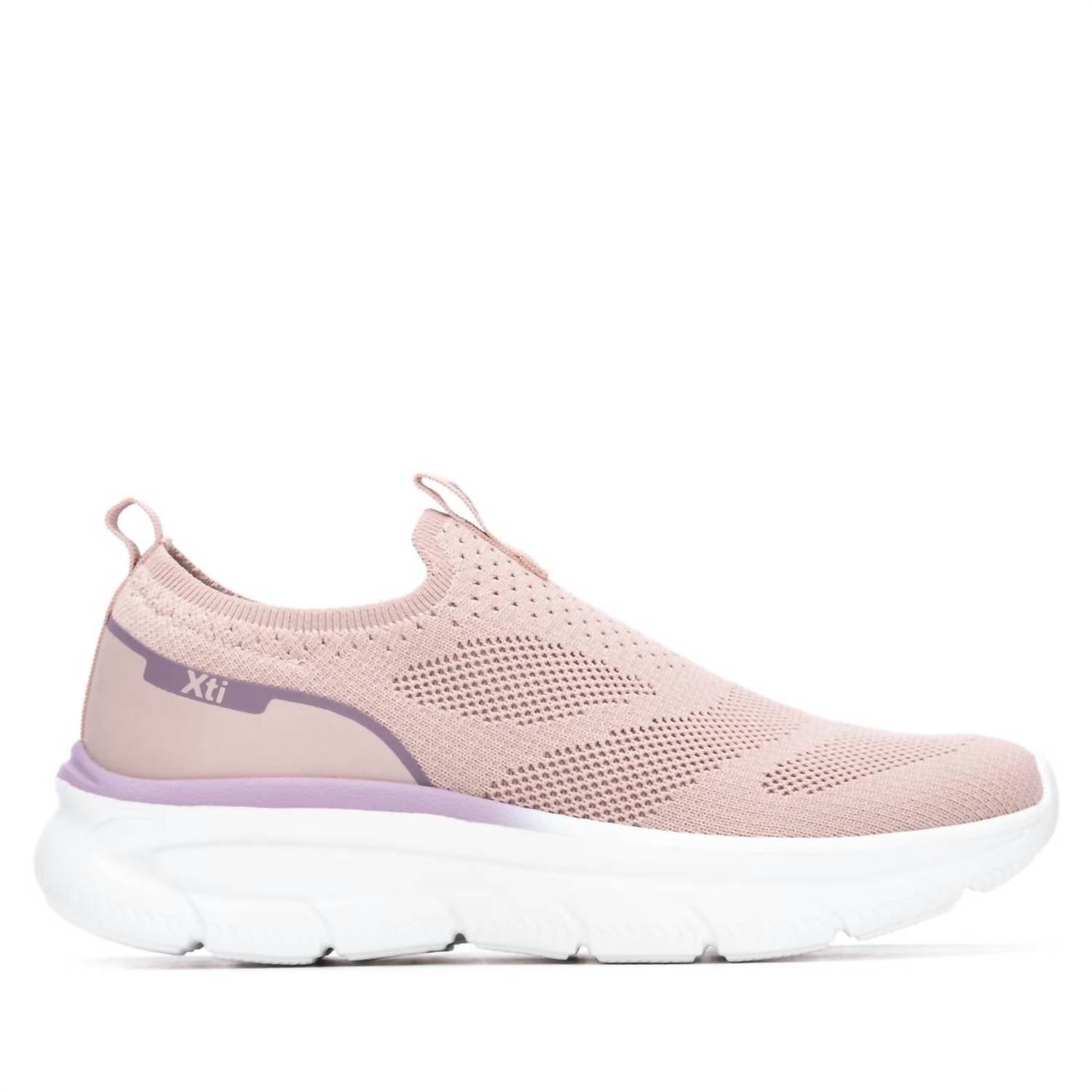Xti Women's Textile Slip-on in nude - women's sneaker