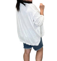 Easel - Relaxed Fit Drop Shoulder Summer Sweater