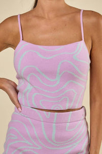 Disco Avenue - Wave Wanderlust Top