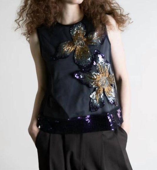 Psophia - Applique Tank Top