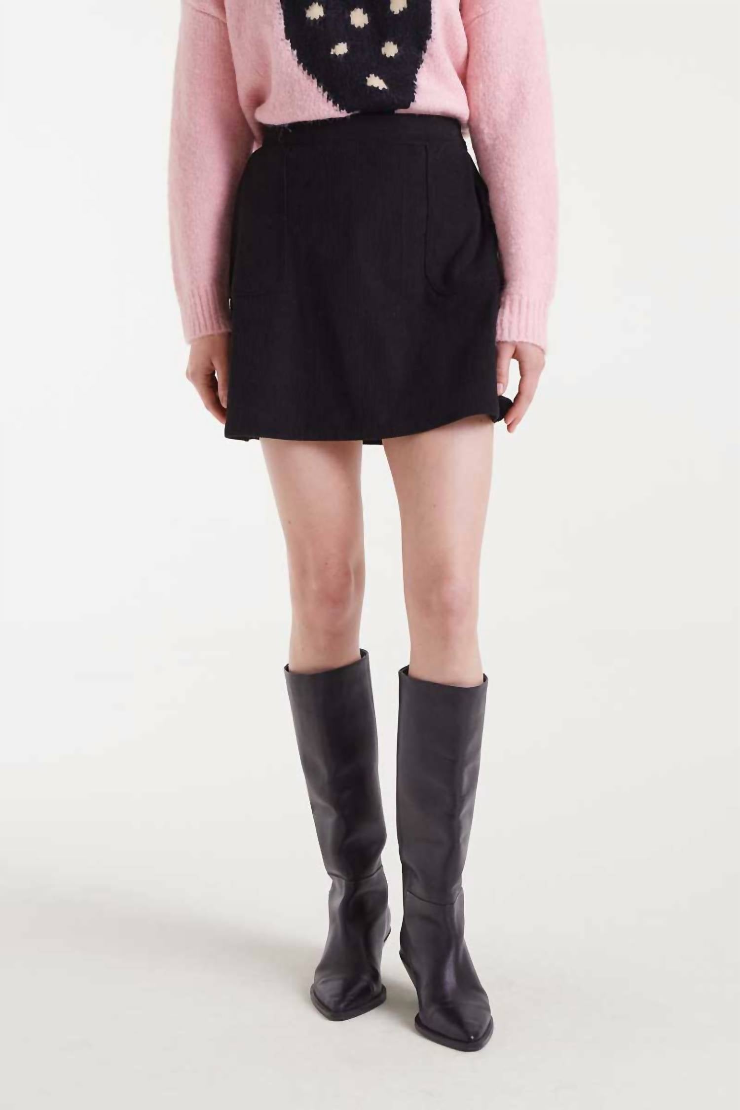 Compania Fantastica - Corduroy Mini Skirt