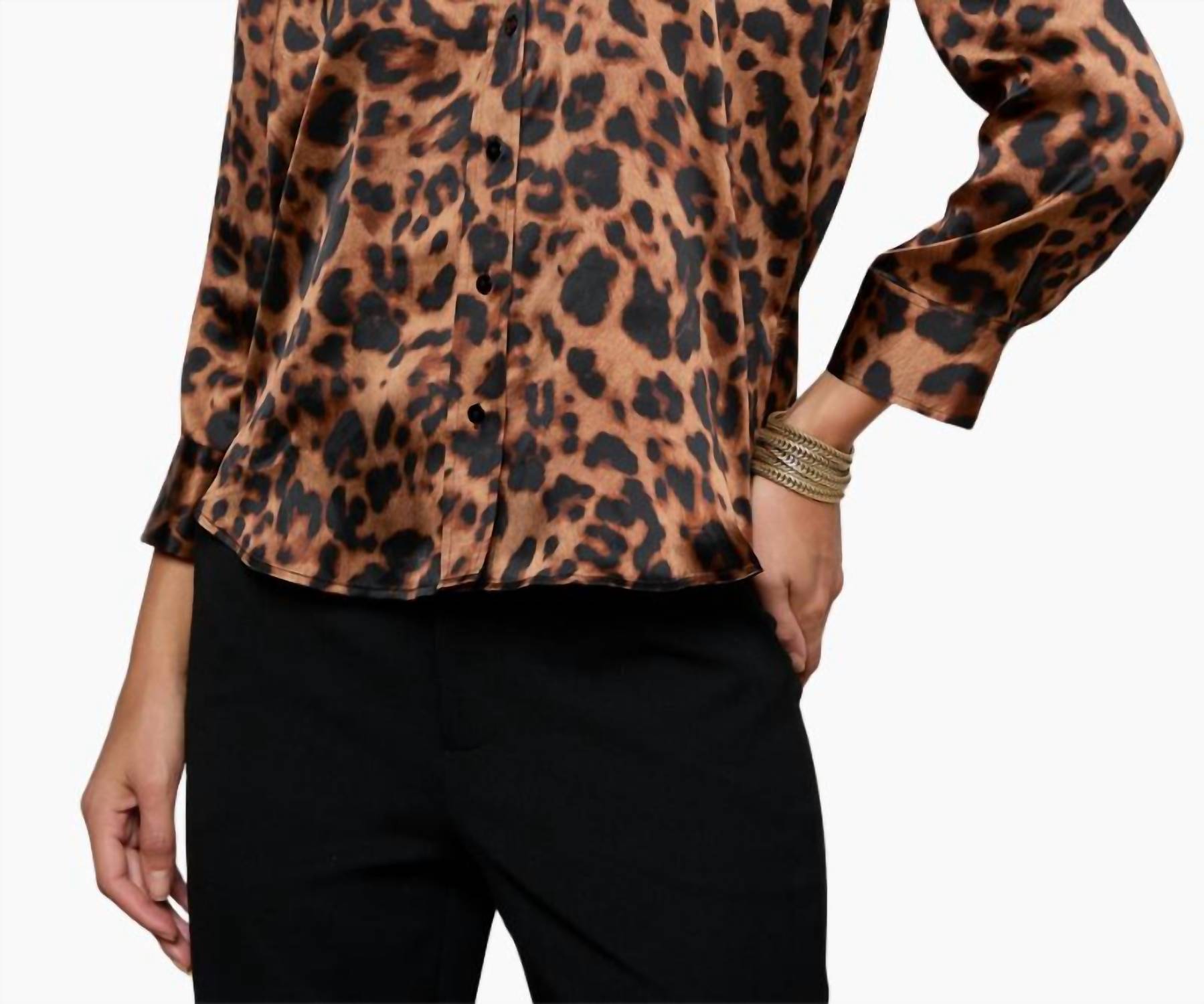 L'Agence - Dani Silk Blouse