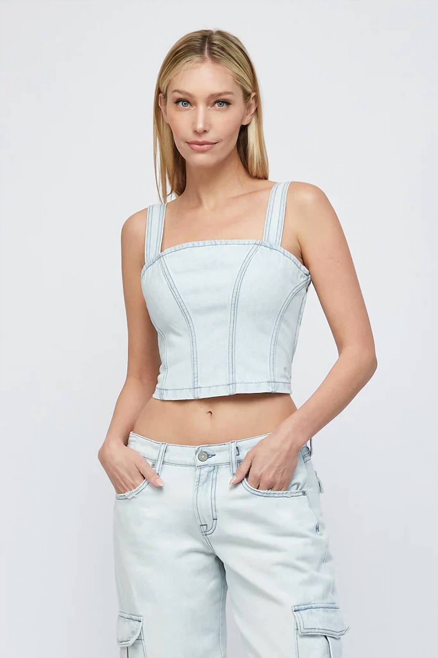 Hidden - Abby Bustier Top