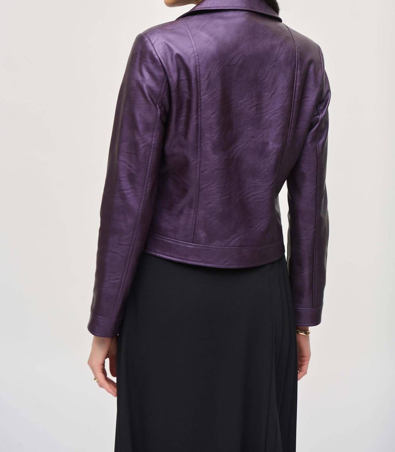 Joseph Ribkoff - Persuasion Leather Jacket