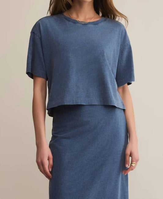 Z Supply - Women's Sale On The Go Jersey Denim Top